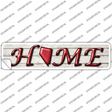 Nevada Home Outline Novelty Narrow Sticker Decal