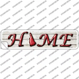 New Hampshire Home Outline Novelty Narrow Sticker Decal