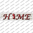 New Jersey Home Outline Novelty Narrow Sticker Decal