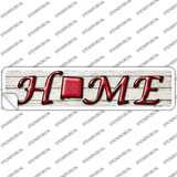 New Mexico Home Outline Novelty Narrow Sticker Decal