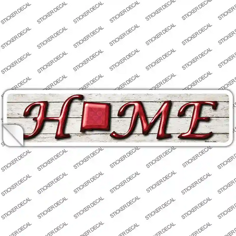 New Mexico Home Outline Novelty Narrow Sticker Decal