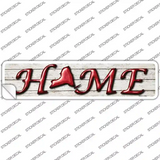 New York Home Outline Novelty Narrow Sticker Decal