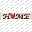 Ohio Home Outline Novelty Narrow Sticker Decal