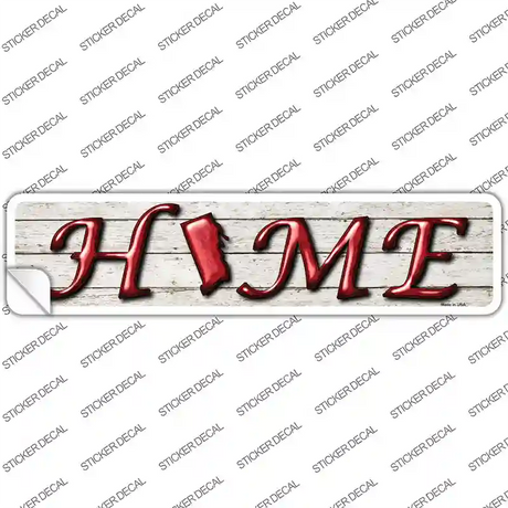 Rhode Island Home Outline Novelty Narrow Sticker Decal