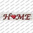 South Carolina Home Outline Novelty Narrow Sticker Decal