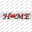 South Dakota Home Outline Novelty Narrow Sticker Decal