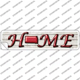 South Dakota Home Outline Novelty Narrow Sticker Decal
