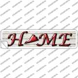 Virginia Home Outline Novelty Narrow Sticker Decal