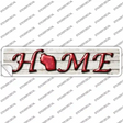 Wisconsin Home Outline Novelty Narrow Sticker Decal