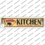 Country Kitchen Novelty Narrow Sticker Decal