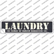 Laudry Today Novelty Narrow Sticker Decal