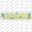 Be A Pineapple Novelty Narrow Sticker Decal