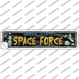 US Space Force Novelty Narrow Sticker Decal