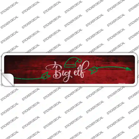 Big Elf Novelty Narrow Sticker Decal