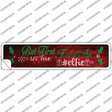 Take An Elfie Novelty Narrow Sticker Decal