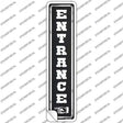 Entrance to the Left Novelty Narrow Sticker Decal