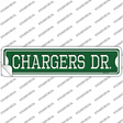 Chargers Dr Novelty Narrow Sticker Decal