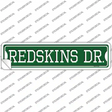 Redskins Dr Novelty Narrow Sticker Decal