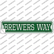 Brewers Way Novelty Narrow Sticker Decal
