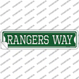 Rangers Way Novelty Narrow Sticker Decal
