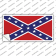 Confederate Flag Novelty Sticker Decal