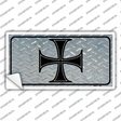 Maltese Cross Novelty Sticker Decal