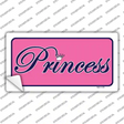 Pink Princess Tiara Novelty Sticker Decal