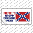 New Endangered Species Novelty Sticker Decal