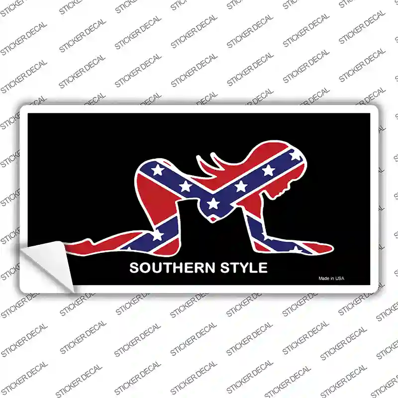 Southern Style Sexy Novelty Sticker Decal