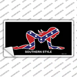 Southern Style Sexy Novelty Sticker Decal