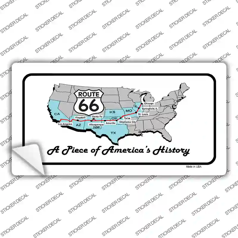A Piece Of History Novelty Sticker Decal