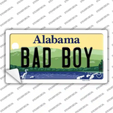 Bad Boy Alabama Novelty Sticker Decal