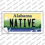 Native Alabama Novelty Sticker Decal