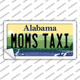 Moms Taxi Alabama Novelty Sticker Decal