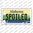 Spoiled Alabama Novelty Sticker Decal