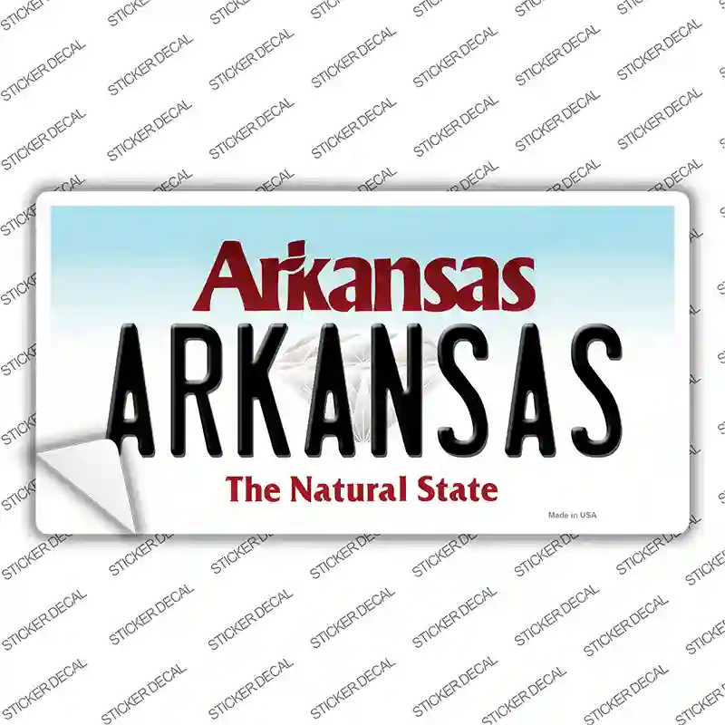 Arkansas Novelty Sticker Decal
