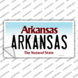 Arkansas Novelty Sticker Decal