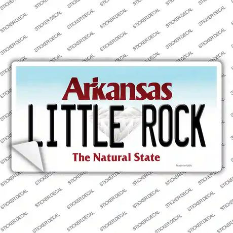 Little Rock Arkansas Novelty Sticker Decal