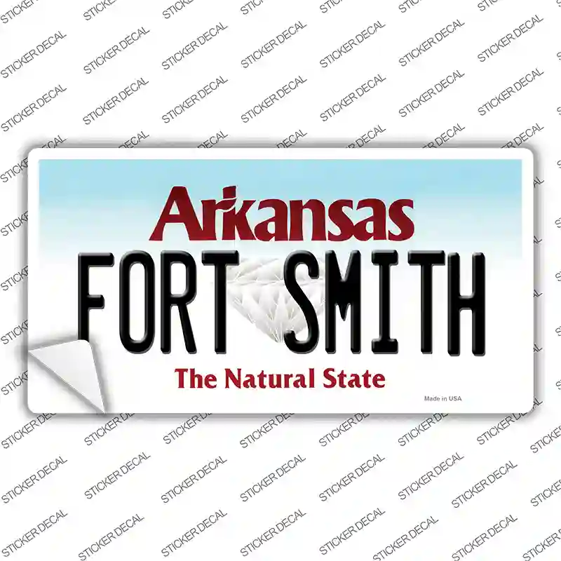 Fort Smith Arkansas Novelty Sticker Decal