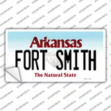 Fort Smith Arkansas Novelty Sticker Decal