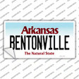 Bentonville Arkansas Novelty Sticker Decal