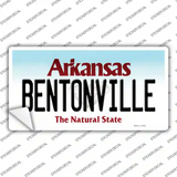Bentonville Arkansas Novelty Sticker Decal