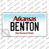 Benton Arkansas Novelty Sticker Decal