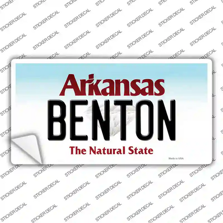 Benton Arkansas Novelty Sticker Decal