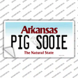 Pig Sooie Arkansas Novelty Sticker Decal
