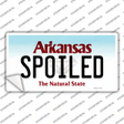 Spoiled Arkansas Novelty Sticker Decal