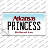 Princess Arkansas Novelty Sticker Decal