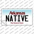 Native Arkansas Novelty Sticker Decal