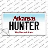 Hunter Arkansas Novelty Sticker Decal