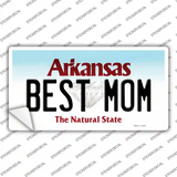 Best Mom Arkansas Novelty Sticker Decal